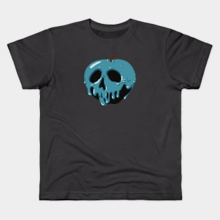 Blue Witchy Halloween Poison Kids T-Shirt